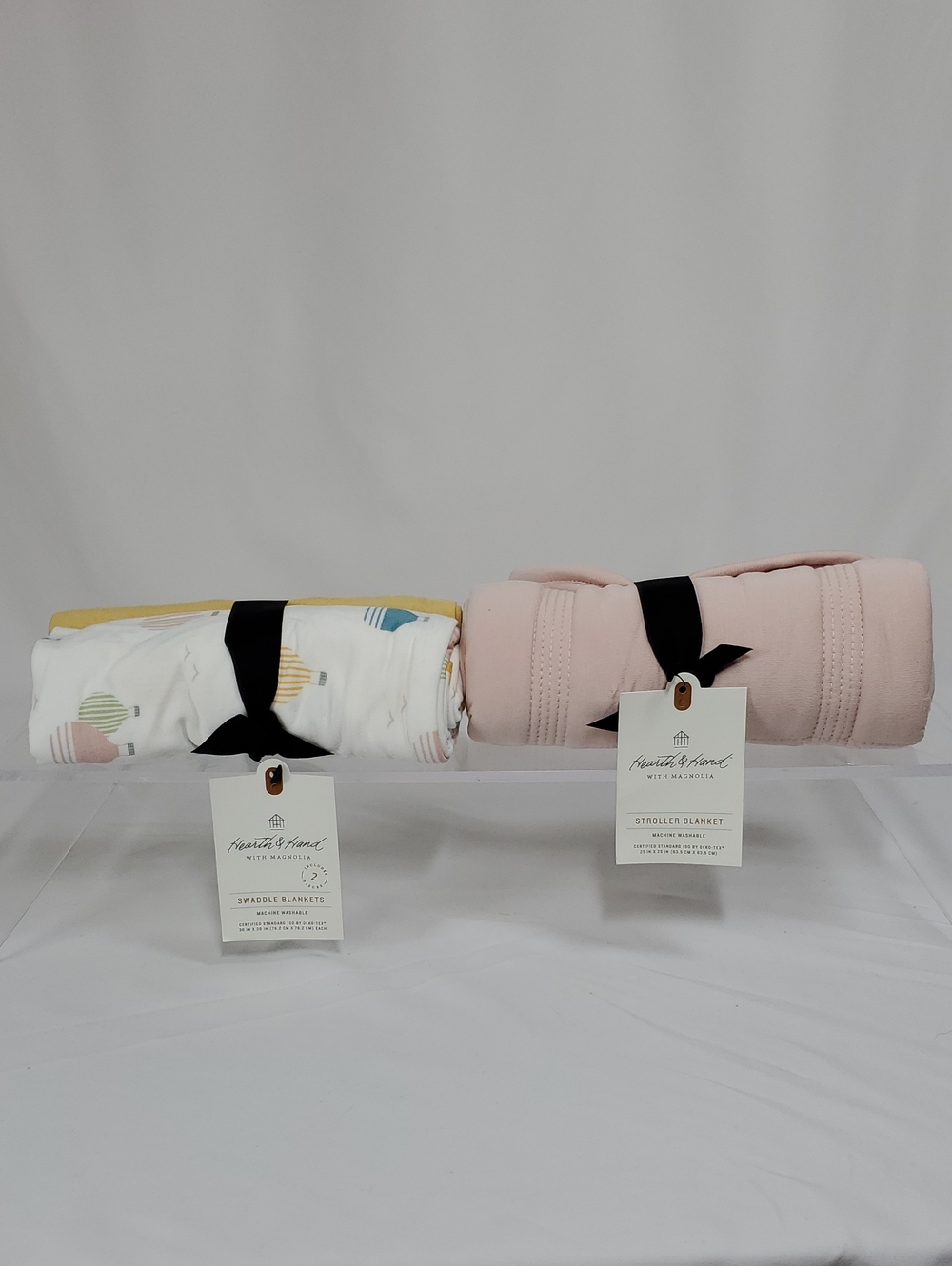2-pack Swaddle Blankets & Stroller Blanket by Hearth & Hand with Magnolia